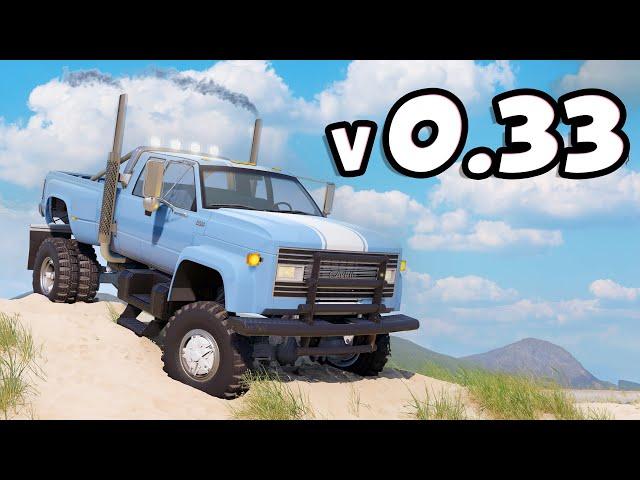 BeamNG Drive 0.33 Has Arrived... Here's What's New