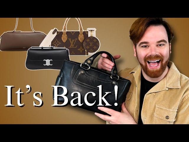 This Designer Trend is HUGE  East West Bags  Louis Vuitton | Celine | Saint Laurent