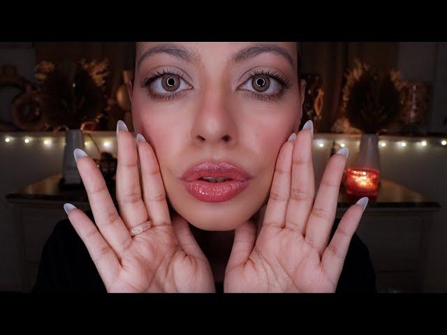 ASMR| REPEATING MY INTRO! (Hand Movements, Lens Tapping, Clicky Whispers) FALL ASLEEP FAST!