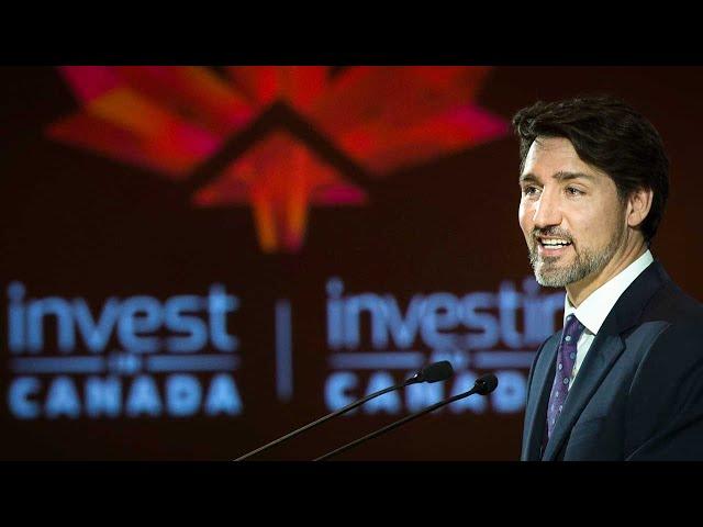 Trudeau goes to a mining conference (sponsored by Teck): Attendees LOVE his climate change speech!