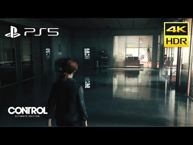 Control Ultimate Edition (PS5) Gameplay Ray Tracing in HDR