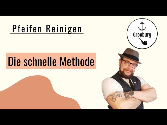 Pfeife rauchen für Beginner - Pfeife reinigen (normale Methode)