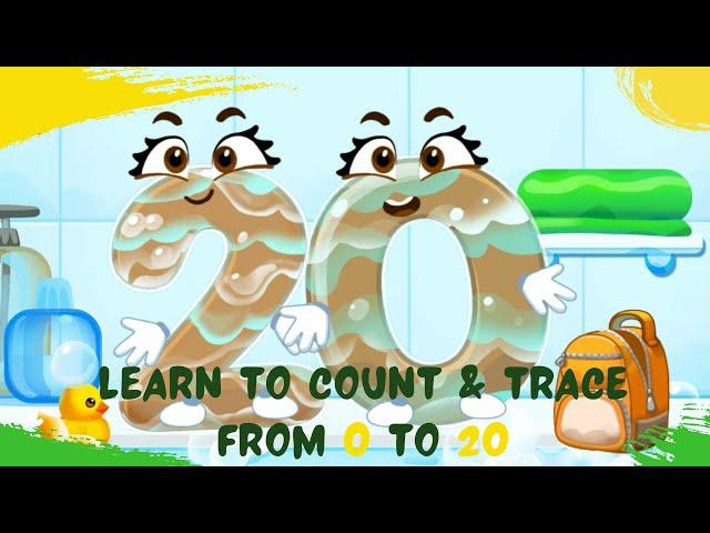 Save The Numbers | Write Numbers 1 to 20 - Learn to Count & Trace Numbers for Kids!