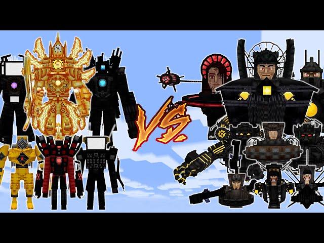 All TITAN MAN vs ASTRO TOILET, JUGGERNAUT ASTRO TOILET | MINECRAFT PE BATTLE