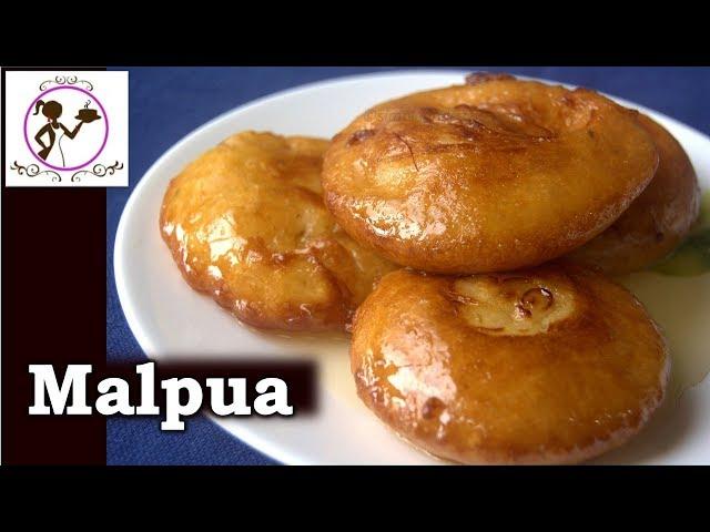 Bengali Rosher Malpua Recipe | Bengali Sweets Malpua | Easy Simple Malpua Recipe with Sooji