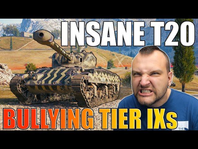 Epic T20 Gameplay: Bullying Tier 9s with a Tier 7 Tank! | WoT