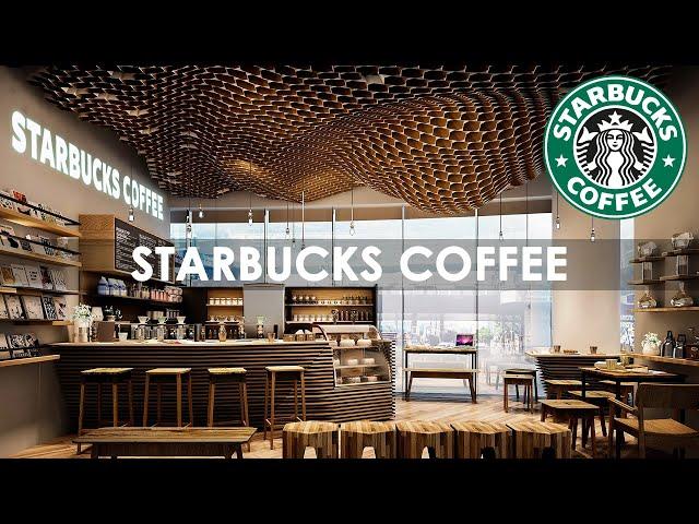 Starbucks Coffee Shop Music - Relaxing Background Starbuck Coffee Shop Music Playlist 2023