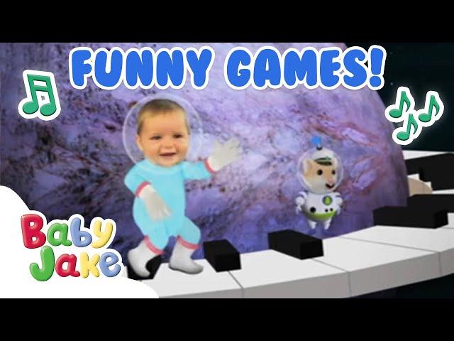 @BabyJakeofficial -  Fun Games with Baby Jake  | 30+ Mins Marathon | Yacki Yacki Yoggi