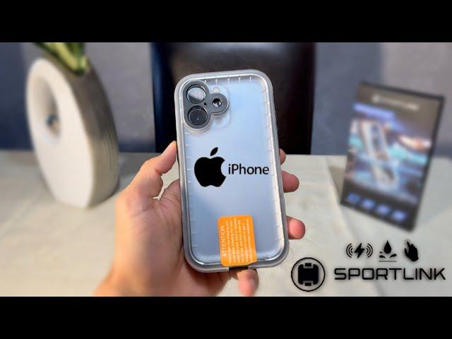 Sportlink Waterproof Case For iPhone 16 #sportlinkcase #iphone16