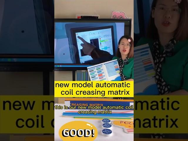 Auto coil creasing matrix cutter, Auto CAD reading smart to cut creasing matrix box maker die maker