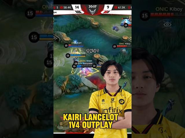 Kairi Outplaying GEEK FAM #mobilelegend #kairi #mlbb