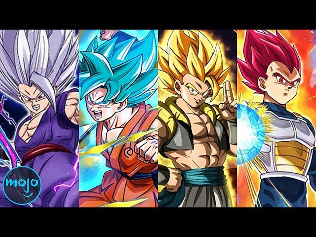 Top 30 Dragon Ball Transformations