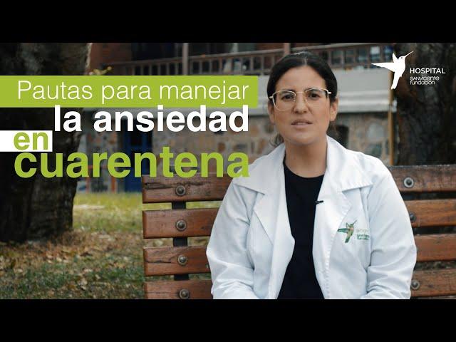 Te regalamos algunos tips para manejar la ansiedad en cuarentena