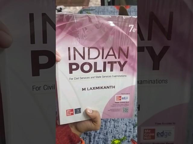 Indian polity book M Laxmikant unboxing video for UPSC from Flipkart 720/- new edition... #unboxing