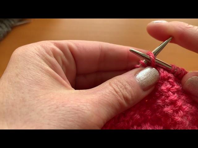 slip stitch for textured toque