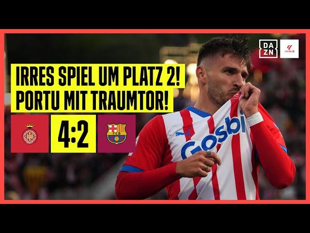 Edeljoker Portu düpiert Barca! Girona macht Real zum Meister: Girona - FC Barcelona | LaLiga | DAZN