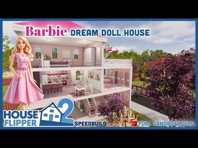 Barbie Dream Doll House Full Build and Tour, Speedbuild, House HF2