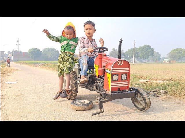 Eicher का कैसे निकला टायर Komal Kumar mini eicher tractor Vinod Review DIY mini tractor