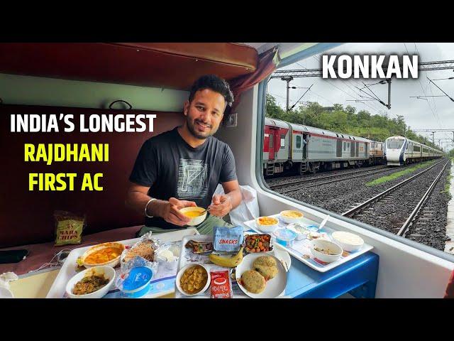 India’s Costliest Rajdhani First Ac Journey in 12431 Thiruvananthapuram to Nizamuddin