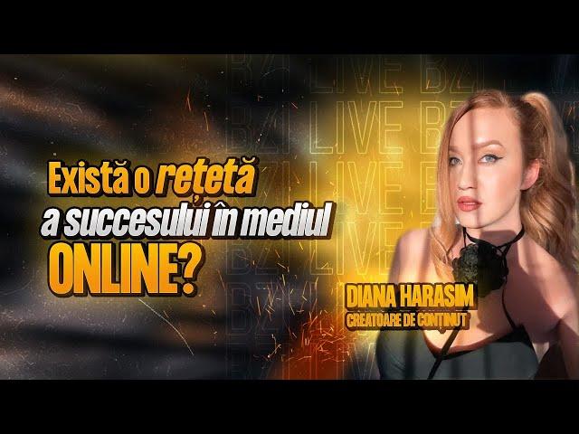 Diana Harasim, creatoare de conținut, povesteste despre secretele unui creator de conținut de succes