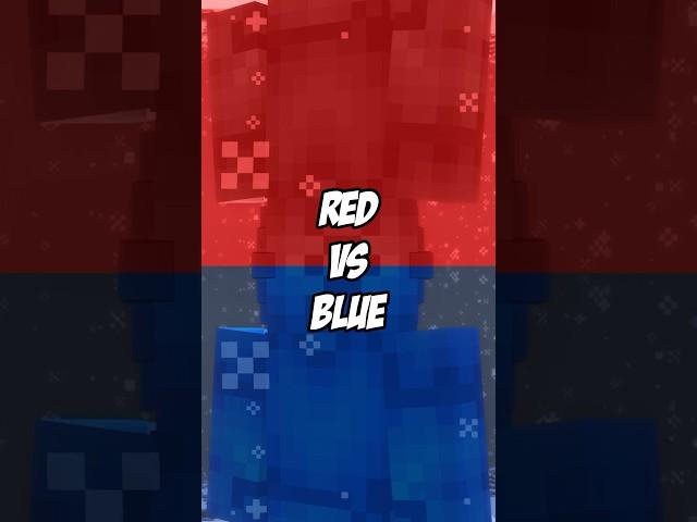 Red Steve VS Blue Steve - Minecraft Steve Saga #minecraft #minecraftsteve #stevesaga