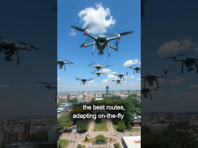 Experience Instant Deliveries with AI-Optimized Drones Today! #drones #delivery #ai