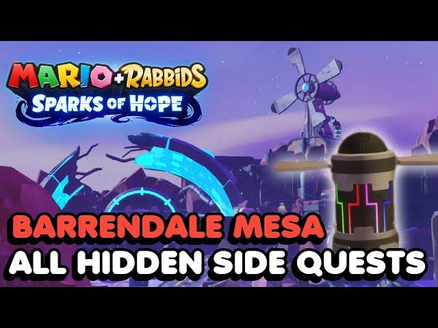 All Barrendale Mesa HIDDEN QUEST Locations In Mario + Rabbids Sparks Of Hope