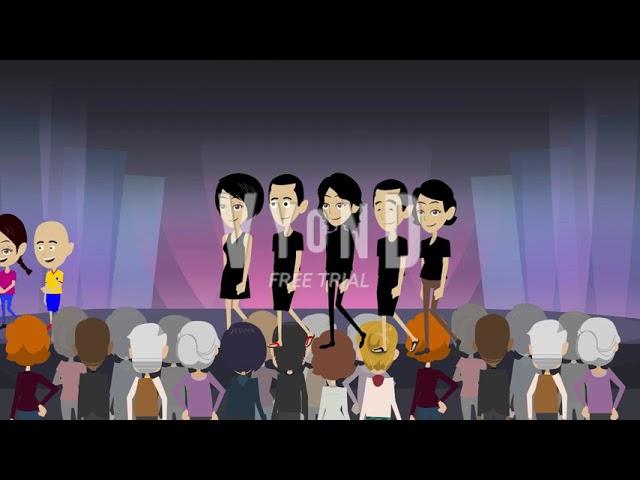 Althea Andrea & her gang doesn't make into the talent show (VYOND)