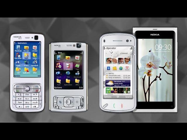 Evolution of Nokia Nseries Smartphones (2005 - 2011)