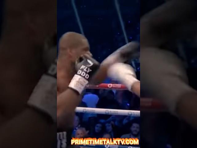 JOSHUA GETS DROPPED 4TIMES BEFORE THE 5th RD!! #boxing #primetimetalktv #joshuadubois