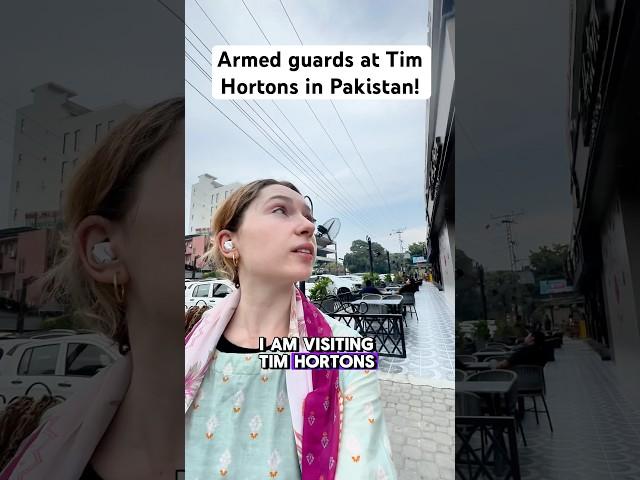 Trying Tim Hortons in Pakistan 