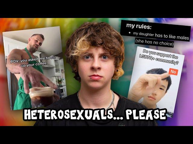 STRAIGHT PEOPLE, I HAVE NO WORDS... | NOAHFINNCE