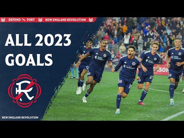 All 2023 New England Revolution MLS Goals Scored