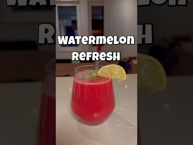  Beat the Summer Heat with a Refreshing Watermelon Lemonade!  #healthyfood #summerrecipes