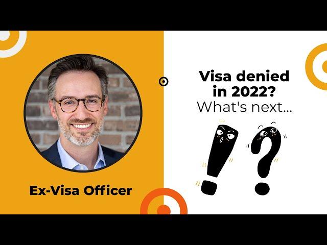 What should you change if you get a visa refusal?