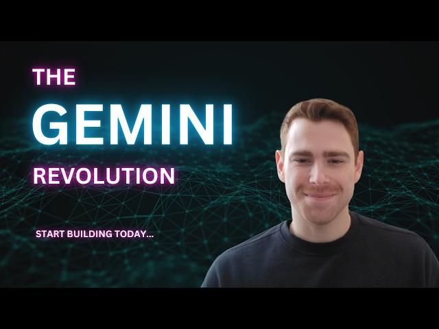 You can build you next AI App with Gemini, for free, in less than 90 seconds...