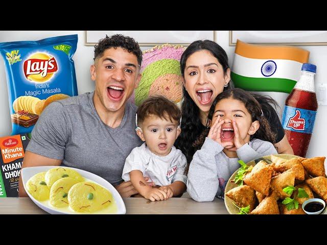 Eating ONLY INDIAN FOOD For 24 Hours