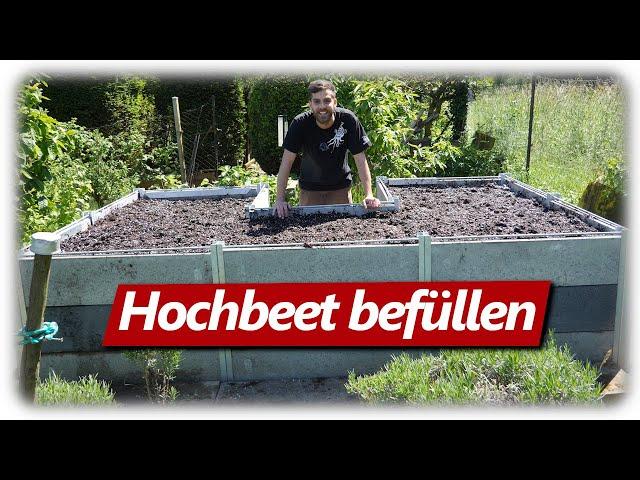 Keine Probleme beim Hochbeet richtig befüllen | Schritt für Schritt Anleitung