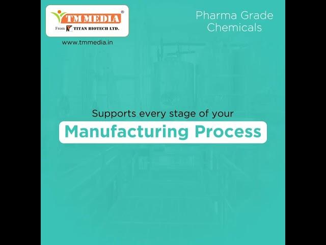 TM Media Introduces Pharma Grade Chemicals: Quality You Can Trust