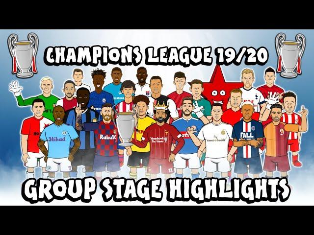 UCL GROUP STAGE HIGHLIGHTS 2019/2020 (UEFA Champions League Best Games and Top Goals)