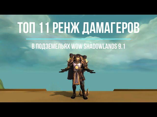 ТОП РДД 9.1 - 11 ренж дамагеров в подземельях WoW Shadowlands (классы + спеки) | RaidLine