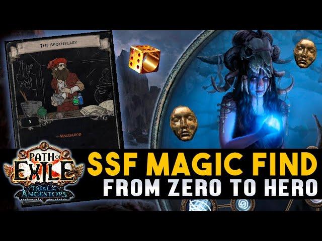 Blade Vortex Occultist - Magic Find - SSF - Part 4 | Path Of Exile 3.22