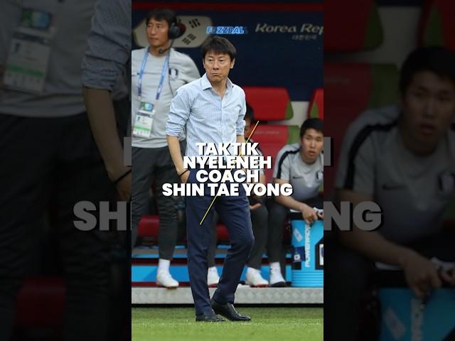 Taktik nyeleneh Shin Tae Yong #shintaeyong #southkorea #swedia #tactics  #worldcup #fuzzball