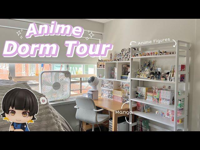 Anime College Dorm Tour || Manga, Anime, Desk Tour, + More!