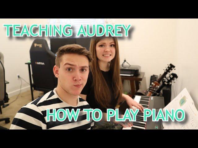 I Teach Audrey How To Play Piano! | A Better State Music