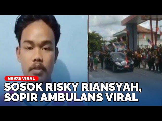 Dipaksa Minta Maaf, Inilah Sosok Risky Riansyah Sopir Ambulans yang Viral Gara-gara Mobil Jokowi