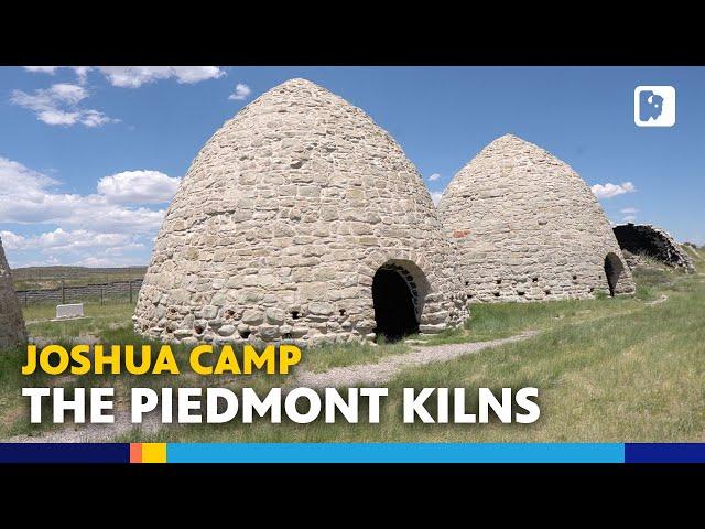 These beehive-shaped structures were the economic center of this Wyoming ghost town.