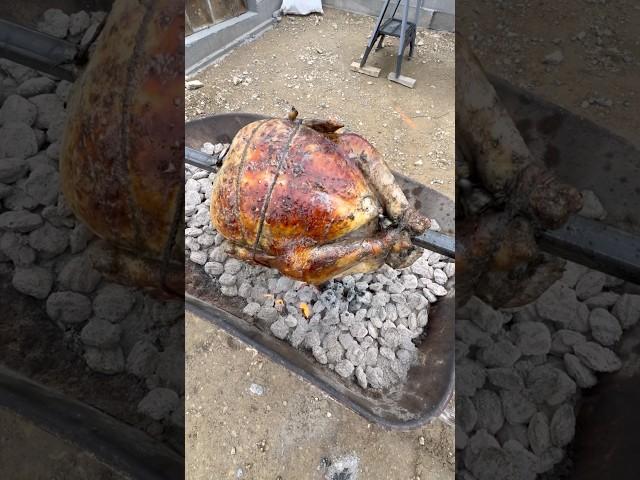 Cooking A Turkey On The Jobsite