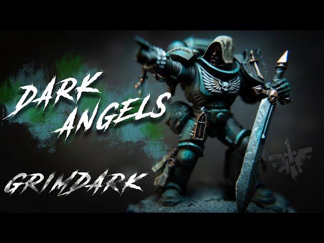 How to Paint Dark Angels || Grimdark