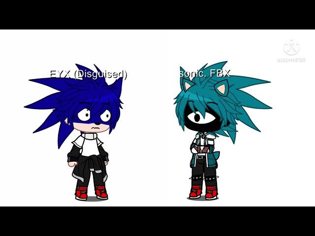 Sonic. EYX meets sonic. FBX (reuploaded)